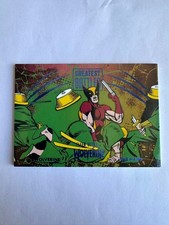 2022 UD Marvel Fleer Ultra Wolverine WOLVERINE VS THE HAND 140/181