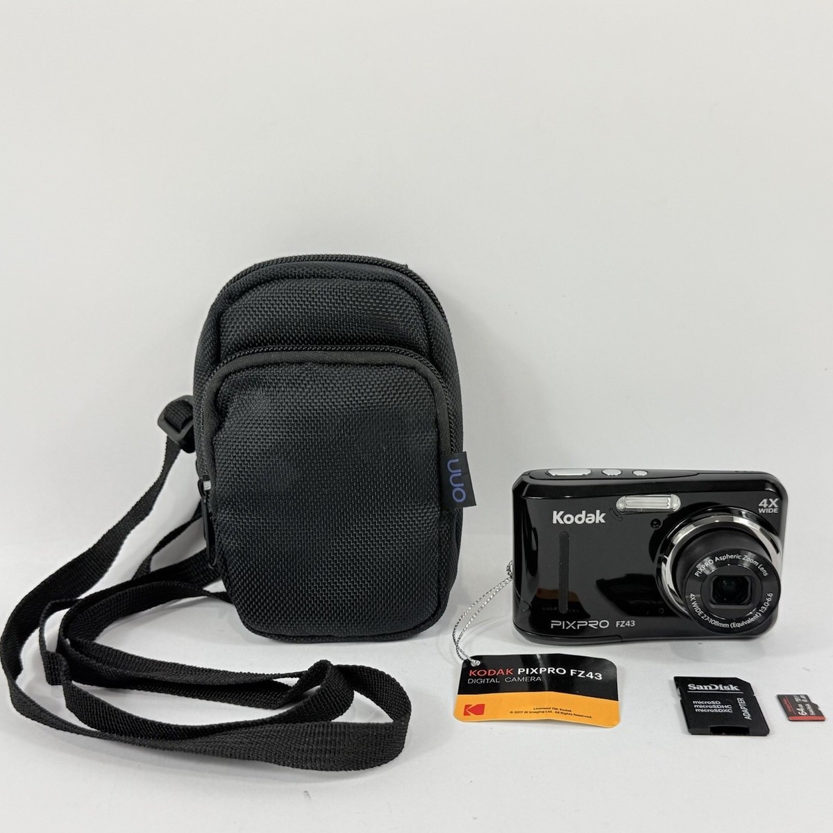 Kodak PIXPRO FZ43 Digital Camera 4x Zoom 16 Megapixels Black w 