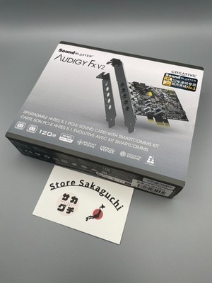Creative Sound Blaster Audigy Fx V2 Upgradable Hi-res PCI-e Sound Card with 5.1