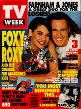 TV Week - March 13, 1993 - Lisa Lackey, Bryan Brown, Michael Jackson + Farnham