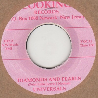 Universals Diamonds And Pearls Carver (with home made label) Soul Northern Motow