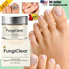 New FungiClear Phrena Nail Care Cream With Tea Tree Oil, Oregano Oil, Vitamin E 