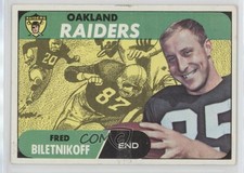 1968 Topps Fred Biletnikoff #168 HOF 0ju0