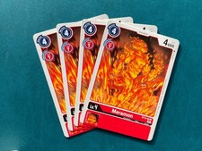 Meramon ST12-05 Playset Starter Deck Jesmon Digimon Card Game x4