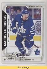 2018-19 Upper Deck O-Pee-Chee Update Marquee Rookies Par Lindholm #612 READ um0