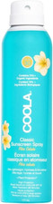 Coola Classic SPF 30 Body Sun Cream Spray, 70 Percent + Organic Sunscreen with B