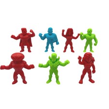 Wendys DC Super Heroes Mini Figures Set of 7 Superman Wonder Woman Green Lantern