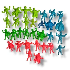 Wendy’s Kids Meal DC Super Heroes Figures M.U.S.C.L.E. Style Lot