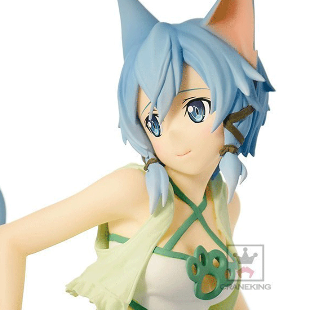 Figurine Sinon EXQ Sword Art Online Code Register statuette manga Cait Sith