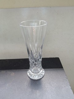 Waterford Crystal Lismore Pilsner Beer Glass 8.5” TALL
