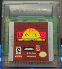Disney's The Lion King: Simba's Mighty Adventure (Nintendo Game Boy Color, 2000)