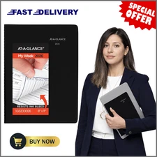 AT-A-GLANCE 2026 Appointment Book Planner, Weekly, 8" X 11", Large, Quarter-Hour