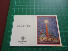 MARGARET W. TARRANT MEDICI SOCIETY ORIGINAL VINTAGE 1952 SMALL CARD CALENDAR