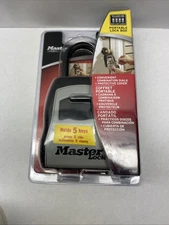 Master Lock Portable Combination Lock Boxes Holds 5 Keys NEW