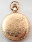 ANTIQUE 6s ELGIN 11 JEWEL GRADE 94 GOLD FILLED HUNTER POCKET WATCH