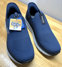 Skechers Men's Slip-Ins Max Cushioning Slip On Shoes Navy Size 13 New W/tags
