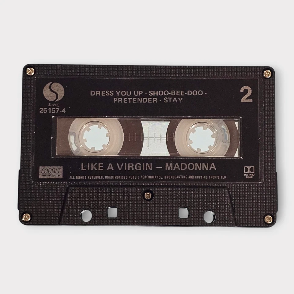 Madonna - Like A Virgin (Cassette, 1984) Electronic Synth Pop Vocal Dance Music - Image 4 of 4