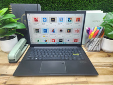Asus VivoBook 14" FHD Ryzen 7 5700U 16GB 256GB SSD Win 11 Pro Radeon Graphics ~