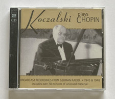 Koczalski Plays Chopin Berlin Broadcasts, 1945 & 1948 (CD, 2012, 2-Disc Set)