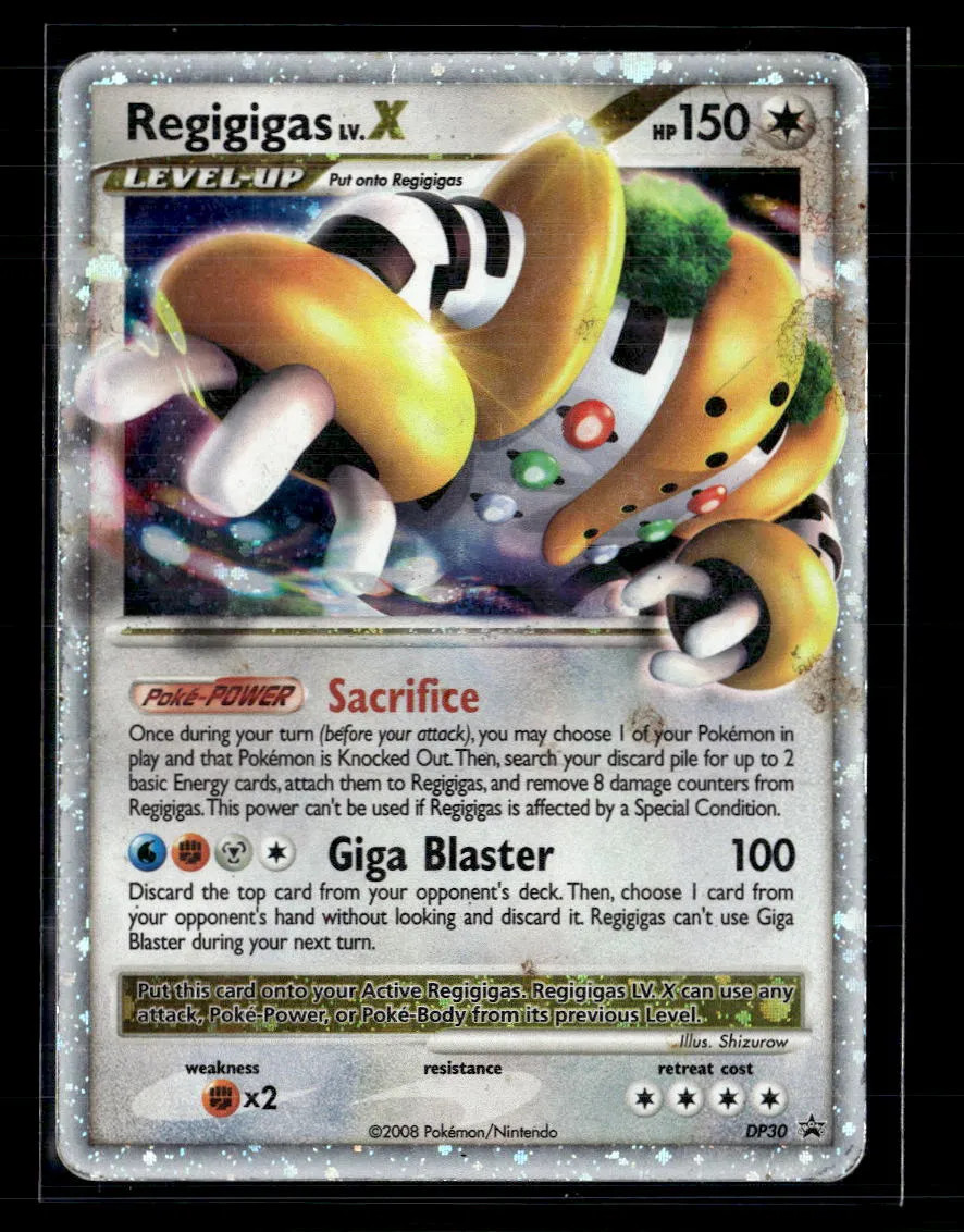 Pokemon 2008 EX Legend Maker Regigigas LV.X #DP30 | eBay