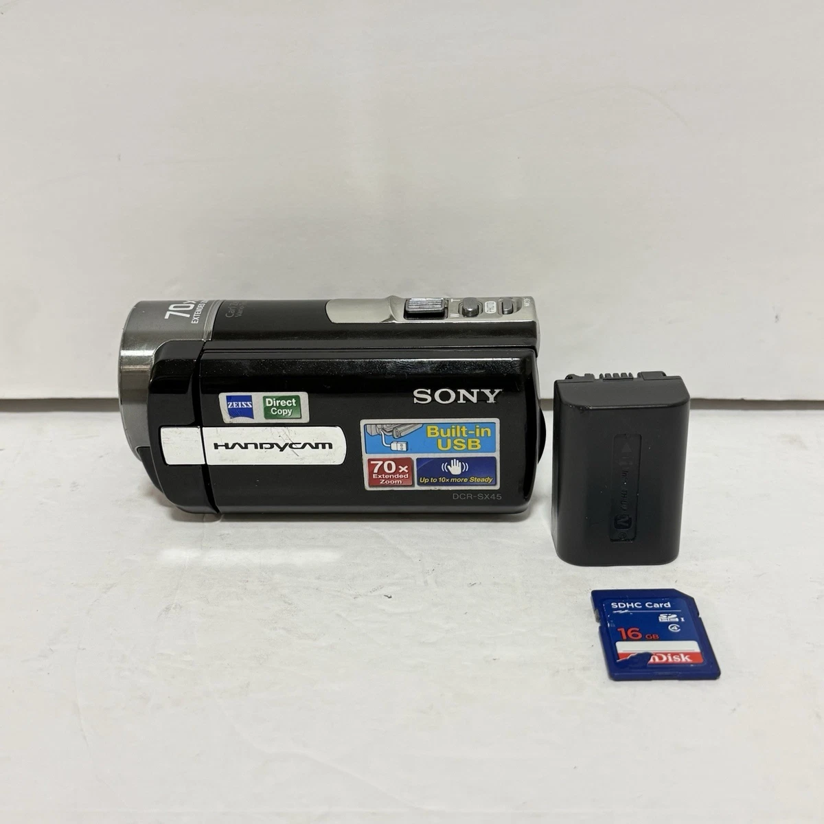 Sony Handycam Black 40-60x Optical Zoom Camcorders for sale | eBay