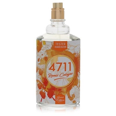 4711 Remix Orange Eau De Cologne Spray 3.4oz 100ml Unisex Citrus Scent (Tester)