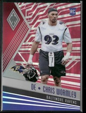 2017 Panini Phoenix Chris Wormley #177 Pink Prizm /199 Rookie RC Ravens