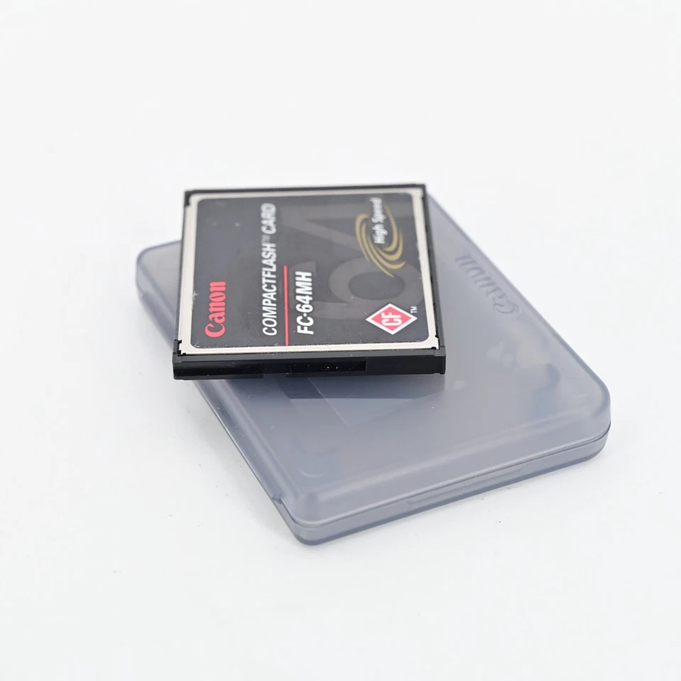 Canon FC-64MH CompactFlash CF Card 64MB High Speed w/ Canon Case - Image 4 of 4