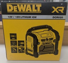 DEWALT DCR020 XR Li-Ion DAB+/FM Compact Radio - Sealed