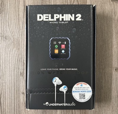 Underwater Audio Delphin 2 Micro Tablet Waterproof Headphones Sealed