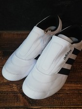 Adidas Womens Tekwen White Tennis Trainers Size Uk 6.5 Brand New