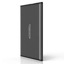 Maxone 500GB Ultra Slim Portable External Hard Drive HDD USB 3.0 Compatible w...
