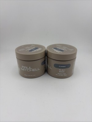 Paul Mitchell Classic 15-in-1 Mask For All Hair Types 2 Pack, New/Sealed 2oz