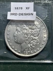 1878 7 TF Rev. '79 Morgan Silver Dollar-XF