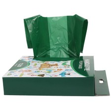 Odor Sealing Cat Litter Bags - Durable and 1 Count Pack of 120 , Green