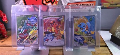 Pokemon TCG First Partner Illustration Collection Gen 1 Kanto Starters Promo NM