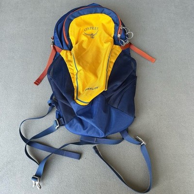 Osprey Daylite Backpack Yellow Blue 13L Hiking Travel Commuter Pack