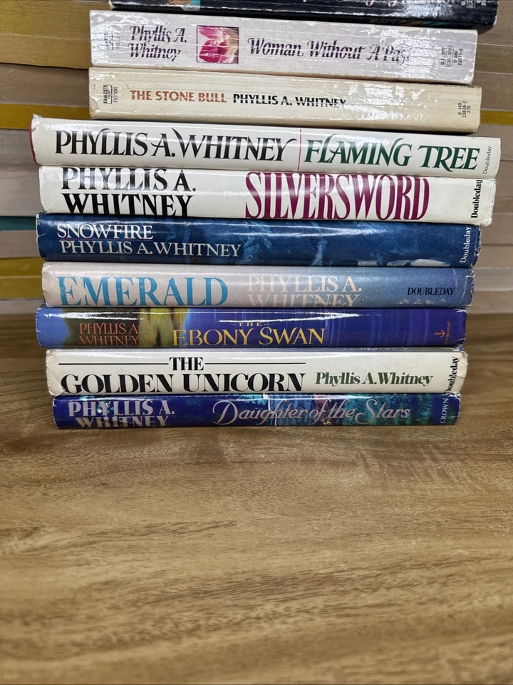 Lot of 14 Phyllis Whitney Gothic Vintage 60 70s Books Mystery Romance Horror Bce Foto 4 de 4