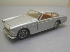 Solido 123 Ferrari 250 GT 2+2 Silver with tan interior 1/43 scale Near Mint