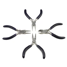 Mini 4 Pliers Set & Side Cutter 3 inch long - 46-500