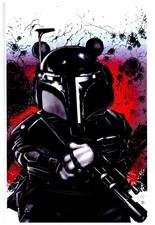 ALL OUT POOH-POOBHA FETT BLACK MANDOLARIAN VIRGIN COVER . comic cover