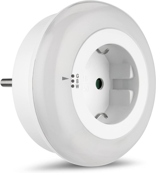Gao Led Nachtlicht Mit Steckdose DäMmerungssensor & Farbwechsel Schalter Lampe-image