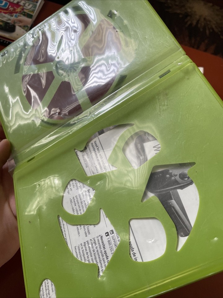 Wii U Cover Art And Manual Lot Wii Party U New Super Luigi Nintendo