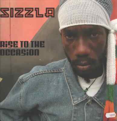 Sizzla Rise To The Occasion NEAR MINT Greensleeves Vinyl LP