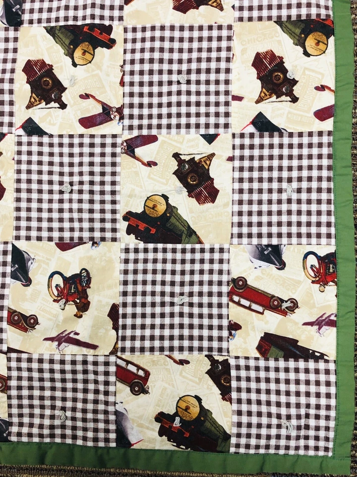 motorized/transportaion Blanket Throw for baby boy - Image 3 of 4