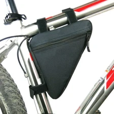 Bike Bag Bicycle Storage Triangle Saddle Frame Adjustable Cycling Decor Pouch