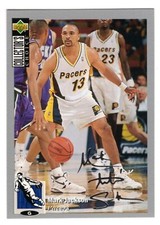 1994-95 COLLECTOR'S CHOICE SILVER SIGNATURE MARK JACKSON CARD #249  **NM-MT**