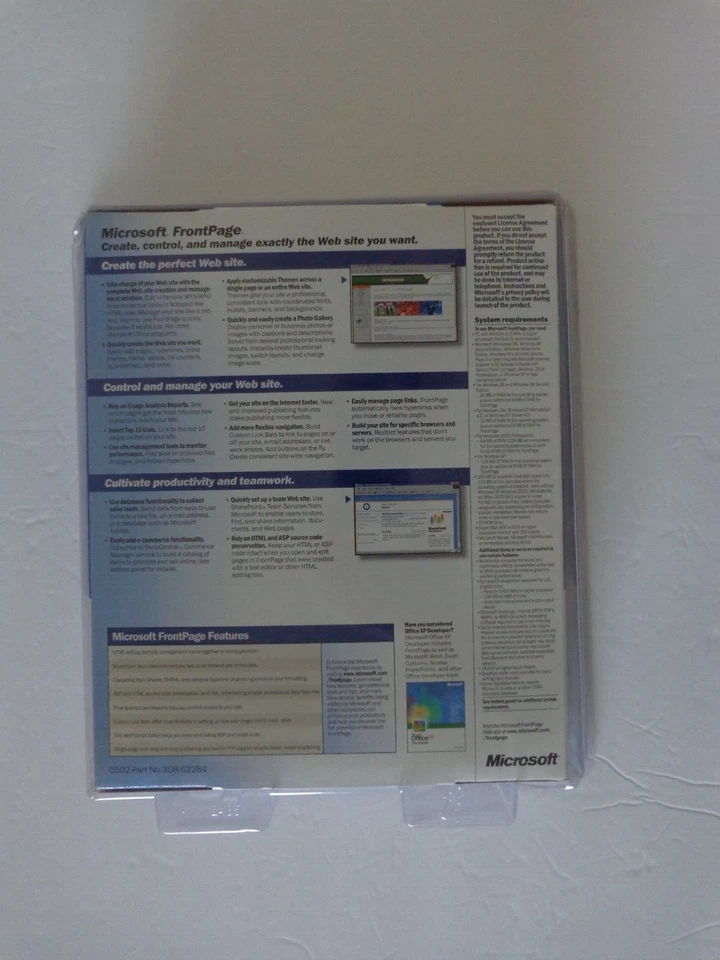 Microsoft Front Page 2002 For Windows Web Site Software - Image 2 of 4