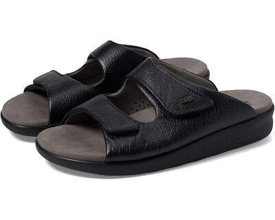 SAS Women's  Cozy Adjustable Comfort Slide Sandal Black