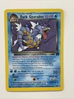 DARK GYARADOS Pokemon Card - WOTC - Unlimited - Team Rocket - 8/82 - HOLO - LP